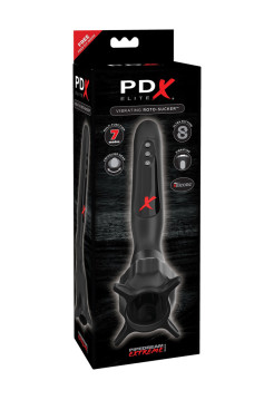 Вибростимулятор для головки с эффектом всасывания Vibrating Roto-Sucker Pipedream, c вибрацией, длина 25.40 см, диаметр 6.40 см