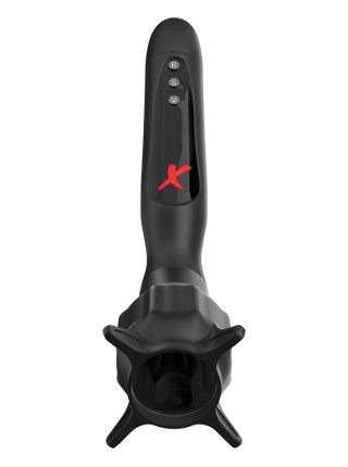 Вибростимулятор для головки с эффектом всасывания Vibrating Roto-Sucker Pipedream, c вибрацией, длина 25.40 см, диаметр 6.40 см