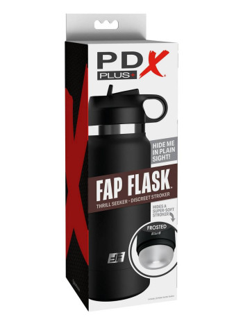 Мастурбатор FAP FLASK, чёрный Pipedream, длина 23.80 см