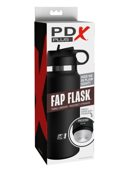 Мастурбатор FAP FLASK, чёрный Pipedream, длина 23.80 см
