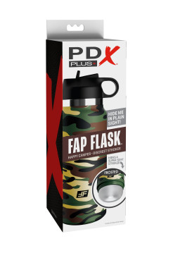 Мастурбатор FAP FLASK, хаки Pipedream, длина 23.80 см