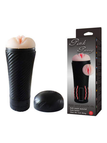 Вагина реалистик с многоуровневой вибрацией Baile, c вибрацией, длина 23.00 см, диаметр 7.50 см