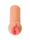 Мастурбатор реалистичный KOKOS ELEGANCE.004 с вибрацией, TPR, телесный, 16 см