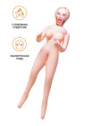 Кукла надувная Dolls-X by TOYFA Lilit, блондинка, с тремя отверстиями, 150 см