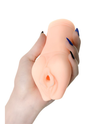 Мастурбатор реалистичный KOKOS Jina, TPR, телесный, 14.5 см