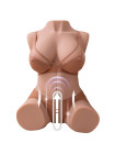 Интерактивный мастурбатор Кукла ALANNA (торс) с функцией пенетрации (MEGASISYA)