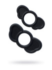 Набор эрекционных колец Sexus Men ELEPHANT RINGS, силикон, чёрный