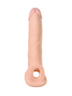 НАСАДКА TOYFA XLOVER, ДЛЯ УВЕЛИЧЕНИЯ РАЗМЕРА, TPE, ТЕЛЕСНЫЙ, 16,5 СМ