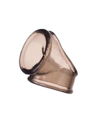 Эрекционное кольцо на пенис XLover by TOYFA, TPE, черный прозрачный, 3,5 см