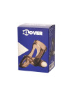 Эрекционное кольцо на пенис с вибрацией XLover by TOYFA, TPE, черный прозрачный, 7 см