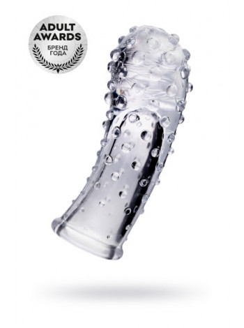 НАСАДКА НА ПАЛЕЦ A-TOYS GEXA, ТРЕ, ПРОЗРАЧНЫЙ, 9 СМ НАСАДКА НА ПАЛЕЦ A-TOYS GEXA, ТРЕ, ПРОЗРАЧНЫЙ, 9 СМ