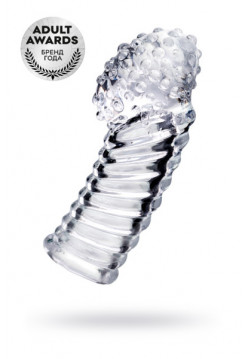 НАСАДКА НА ПАЛЕЦ A-TOYS DALE, ТРЕ, ПРОЗРАЧНЫЙ, 8,5 СМ