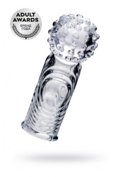 НАСАДКА НА ПАЛЕЦ A-TOYS RICOL, ТРЕ, ПРОЗРАЧНЫЙ, 8 СМ