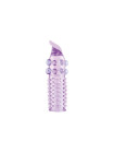 Насадка на пенис с шариками TOYFA Basic, TPE, фиолетовый, 13 см