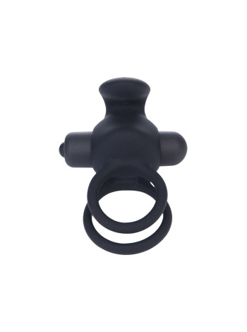 Эрекционное кольцо на пенис Lovetoy, 10 режимов вибрации, силикон, черное, Ø3,5 см Эрекционное кольцо на пенис Lovetoy, 10 режимов вибрации, силикон, черное, Ø3,5 см