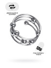Кольцо под головку пениса Metal by TOYFA, металл, серебристое, Ø 4 см Кольцо под головку пениса Metal by TOYFA, металл, серебристое, Ø 4 см