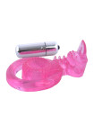 Вибронасадка TOYFA Basic, TPE, розовый, 6 см