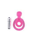 Вибронасадка TOYFA Basic, TPE, розовый, 6 см