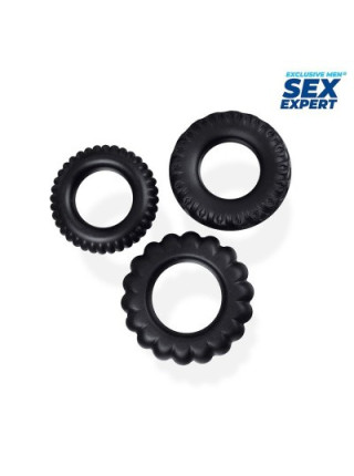 КОЛЬЦО ЭРЕКЦИОННОЕ набор 3 шт