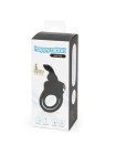 Вибронасадка с кольцом Happy Rabbit Cock Ring черная