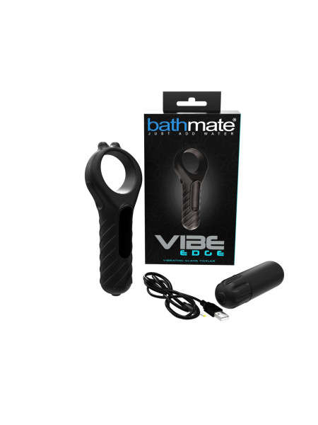 ВИБРОКОЛЬЦО НА ПЕНИС  Edge VIBE Вибростимулятор Bathmate, c вибрацией