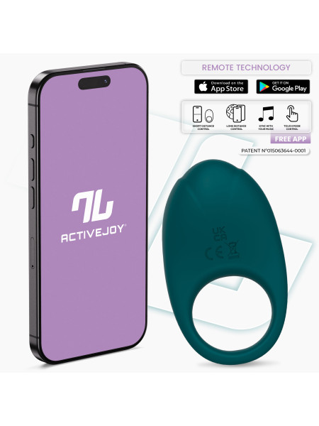 Интерактивное виброкольцо Ringo IntoYou, c вибрацией, длина 8.30 см, диаметр 3.30 см 