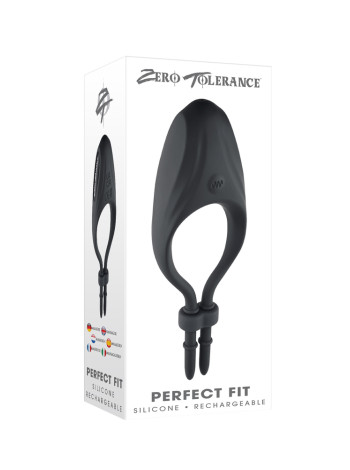 Эрекционное вибро-лассо Perfect Fit Evolved, c вибрацией, длина 11.91 см 