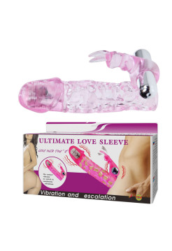 Насадка на фаллос с 2-мя вибраторами Baile, c вибрацией, длина 13.00 см, диаметр 3.00 см