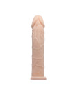 Насадка реалистик закрытая Penis sleeve 7 удлинитель Baile Pretty Love, длина 18.00 см, диаметр 3.60 см