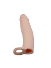 Насадка реалистик закрытая Penis sleeve 7 удлинитель Baile Pretty Love, длина 18.00 см, диаметр 3.60 см