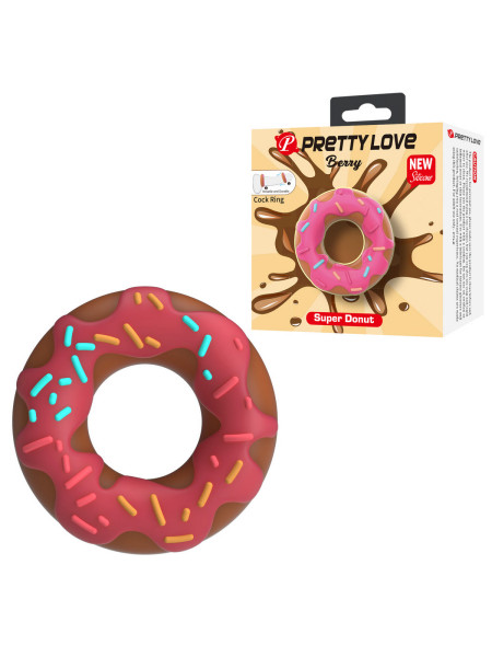 Эрекционное кольцо в форме пончика BERRY Baile Pretty Love, диаметр 4.60 см
