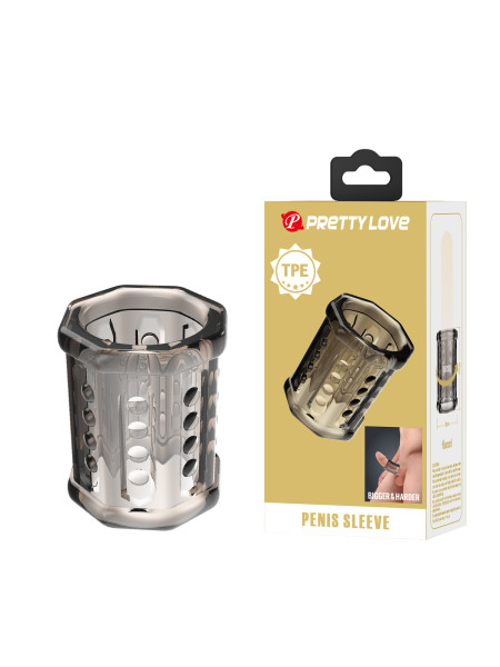 Насадка на фаллос Baile Pretty Love, длина 5.50 см, диаметр 3.20 см