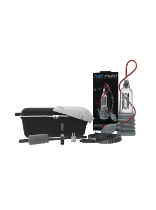 Гидропомпа Bathmate HydroXtreme7 crystal прозрачная для мужчин с размером 13-18 см