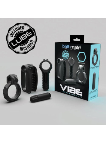 Набор Bathmate Vibe Endurance Kit: кольцо, вибропуля, мастурбатор