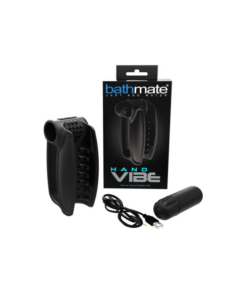 Мастурбатор Bathmate Hand Vibe с вибрацией, черный
