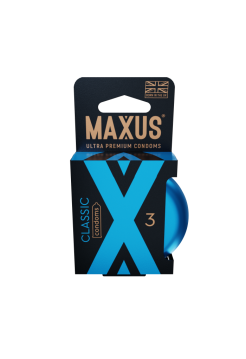 Презервативы MAXUS Classic №3 в железном кейсе, классические X-Edition, 3 шт
