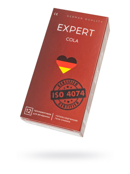 Презервативы EXPERT Cola Germany 12шт. (аромат Колы)