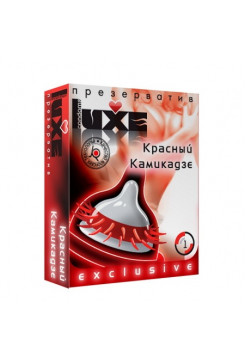 ПРЕЗЕРВАТИВ LUXE EXCLUSIVE КРАСНЫЙ КАМИКАДЗЕ (усы)  1 штука