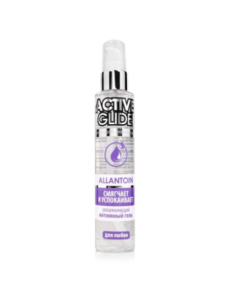 Увлажняющий интимный гель ACTIVE GLIDE ALLANTOIN, 100 г