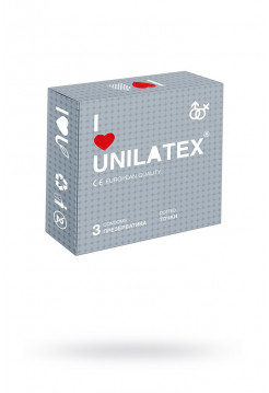 ПРЕЗЕРВАТИВЫ UNILATEX DOTTED С ТОЧКАМИ №3