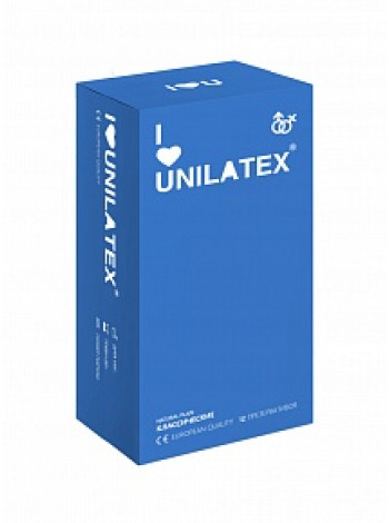 ПРЕЗЕРВАТИВЫ UNILATEX NATURAL PLAIN №12+3 ГЛАДКИЕ КЛАССИЧЕСКИЕ