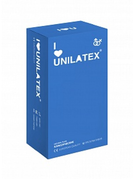 ПРЕЗЕРВАТИВЫ UNILATEX NATURAL PLAIN №12+3 ГЛАДКИЕ КЛАССИЧЕСКИЕ