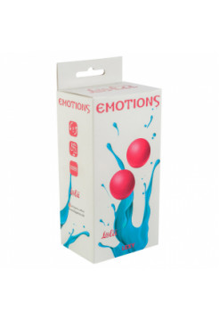 ВАГИНАЛЬНЫЕ ШАРИКИ БЕЗ СЦЕПКИ EMOTIONS LEXY LARGE PINK Максимальная ширина: 3