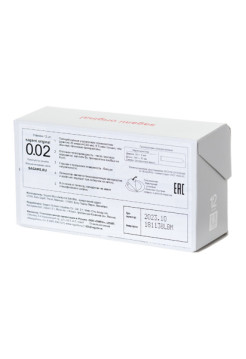 ПРЕЗЕРВАТИВЫ ПОЛИУРЕТАНОВЫЕ SAGAMI ORIGINAL 002 №12 Цена за 1штуку