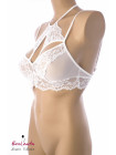 БРАЛЕТТ УДЛИНЕННЫЙ EROLANTA LINGERIE COLLECTION, БЕЛЫЙ (42-44)