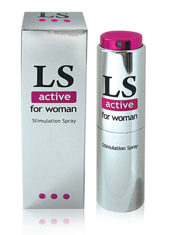 "LOVESPRAY ACTIVE" спрей для женщин с возбуждающим эффектом  (стимулятор) 18мл 