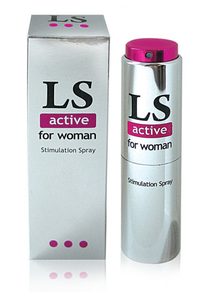 "LOVESPRAY ACTIVE" спрей для женщин с возбуждающим эффектом  (стимулятор) 18мл 