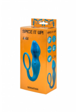 Анальная пробка Spice it up Sensation Dark Aquamarine 