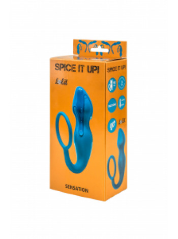Анальная пробка Spice it up Sensation Dark Aquamarine 