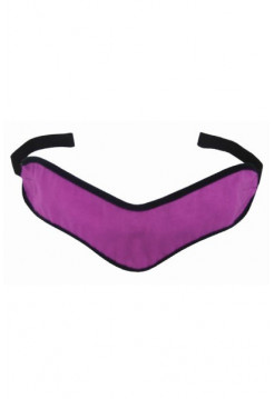 ДВУХСТОРОННИЙ (ЧЕРНЫЙ И ЯРКО-РОЗОВЫЙ) РЕМЕНЬ В ФОРМЕ СЕРДЦА С РУЧКАМИ И ЛЯМКАМИ S&M DOGGIE STYLE STR